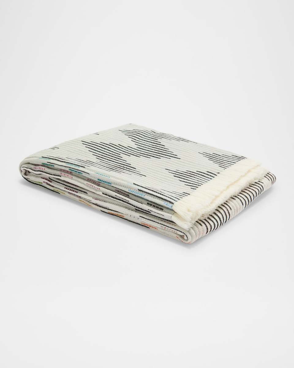 Dinamico Wool-Blend Throw, 53" x 75"